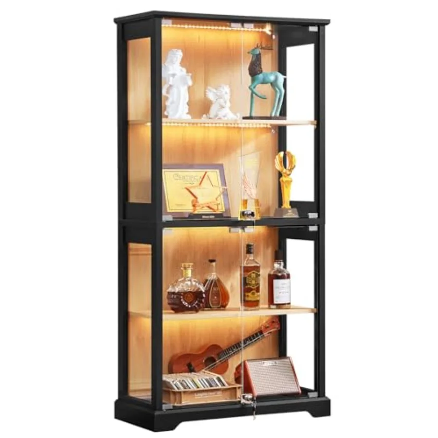 Glass Cabinet Display - Витрина в стиле «фермерский дом» с