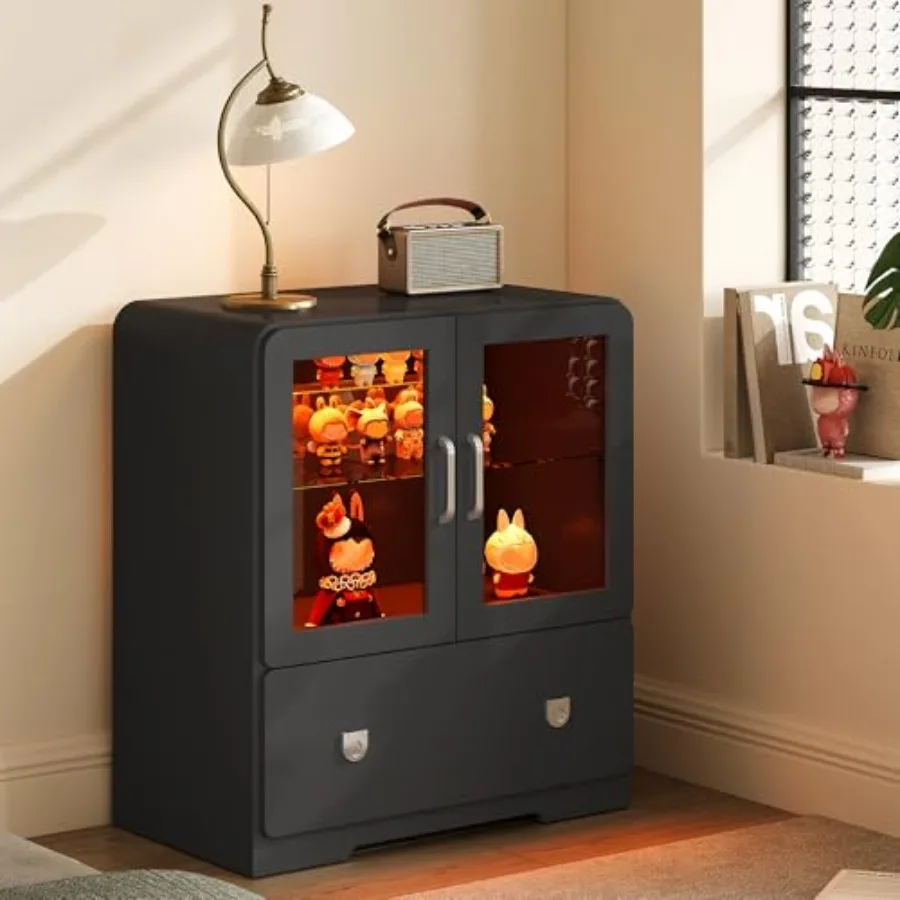 Витрина для гостиной с акрилов – обзор и цена Glass Cabinet Display