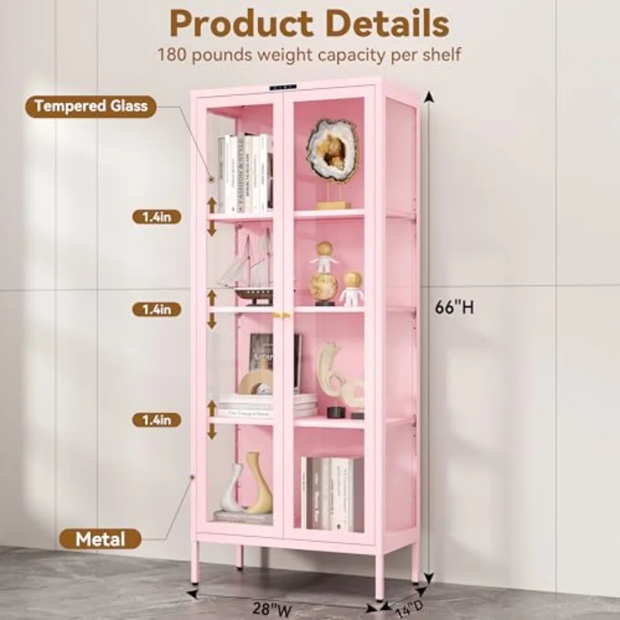 66 – витрина из стекла с 8-цве – обзор и цена Glass Cabinet Display
