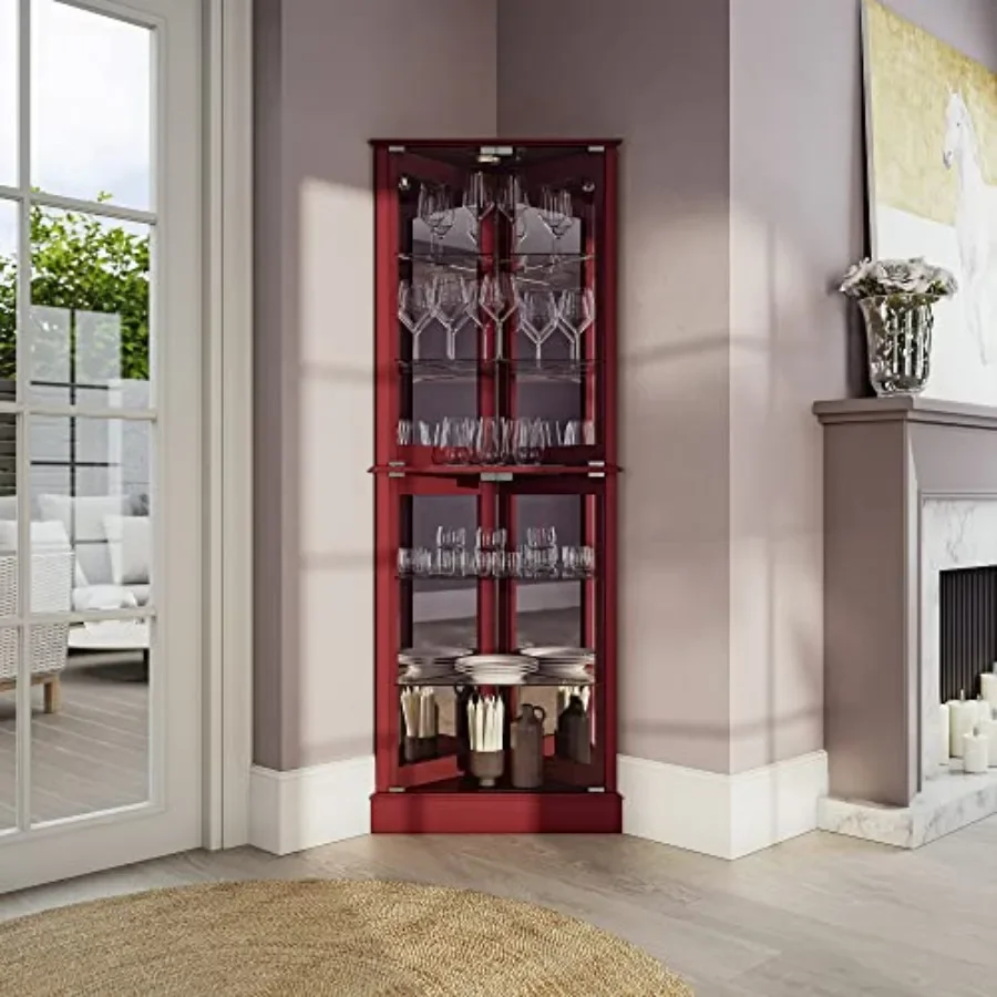 Угловая витрина с подсветкой д – обзор и цена Glass Cabinet Display