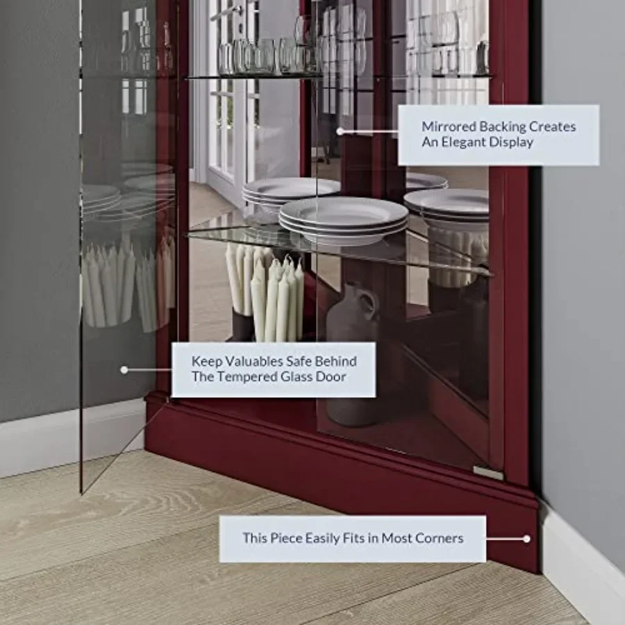 Угловая витрина с подсветкой д – обзор и цена Glass Cabinet Display