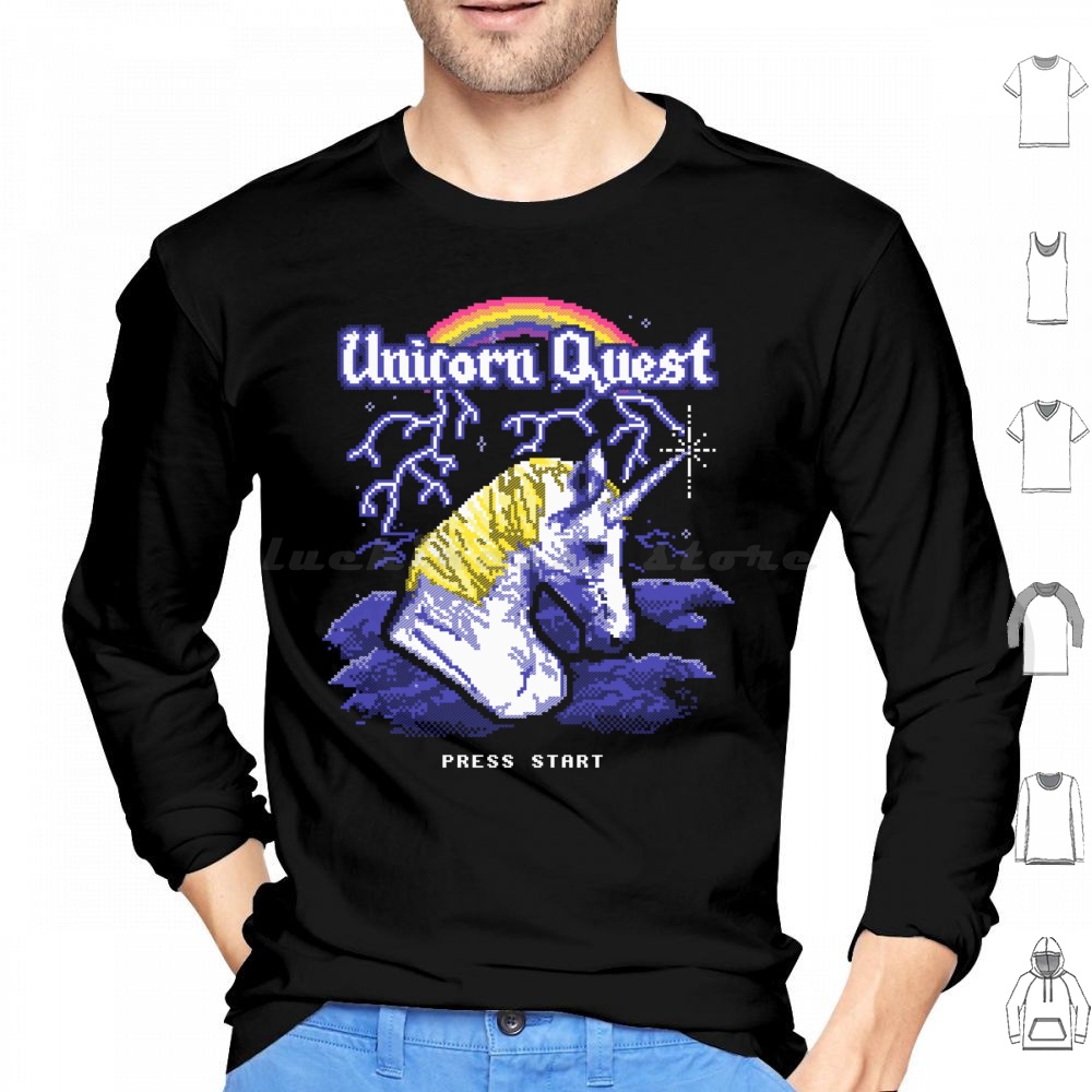 Толстовка с капюшоном Unicorn  – обзор и цена Arcade Quest