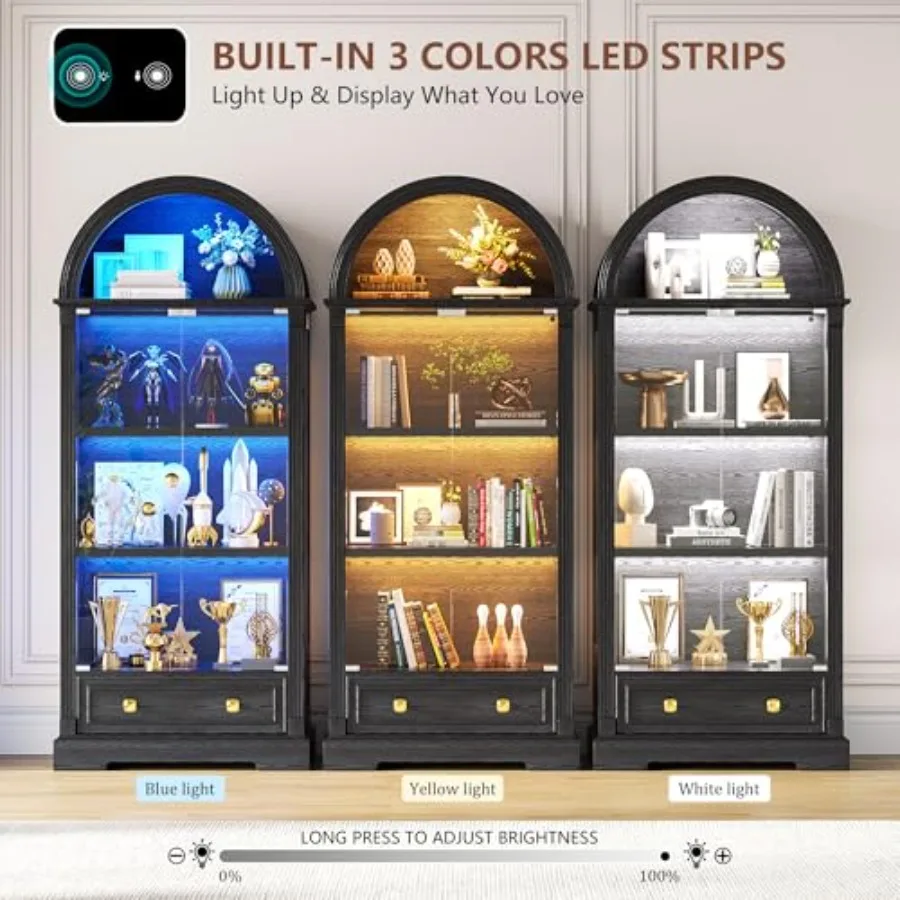 Витрина с стеклянными дверцами – обзор и цена Glass Cabinet Display